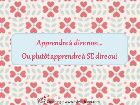 apprendre a dire non sylvie thaon tsp coaching internet téléphone skype
