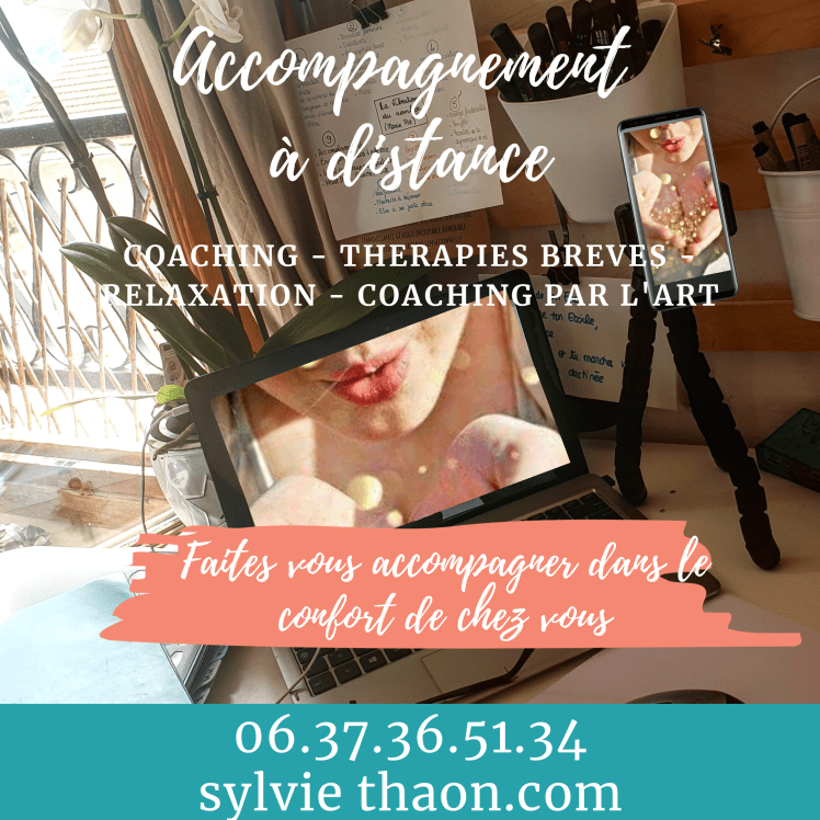 Coaching therapie breve coaching par l'art arttherapie Relaxation emotion gtsconcept covid19 coronavirus angoisse peur stress conscience evolution enfant adulte sylvie thaon